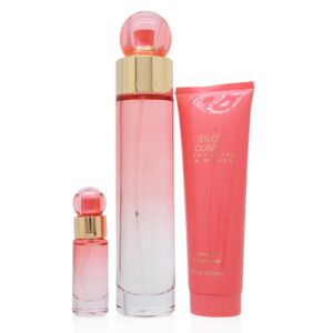 360 Coral For Women 3 Piece Gift Set