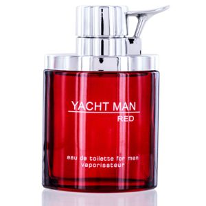Yacht Man Red For Men Eau De Toilette 3.4 OZ